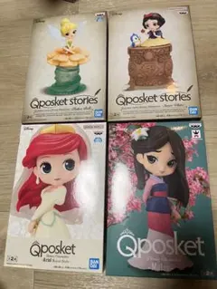 ディズニー フィギュア qposket まとめ売り プリンセス BANPRESTO（バンプレスト） ディズニー プリンセス Qposket petit
