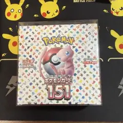 ポケモンカード151 boxシュリンク付き