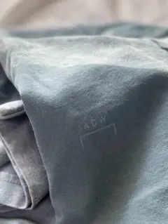 A Cold Wall 切り抜きデザイン Tシャツ 水色 XL