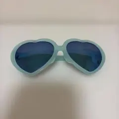 サングラス ハートサングラス 青色 水色 ハート