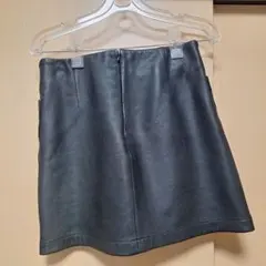 レザー タイトスカート 黒