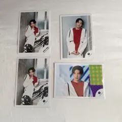 【⑤】Snow Man 目黒蓮 公式写真 4枚セット ジャニーズJr.時代