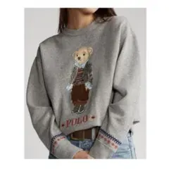 【未使用】ラルフローレン ポロベア　スウェット　トレーナー　レディース