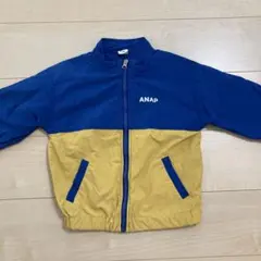 ANAP キッズジャケット 120サイズ 青/黄
