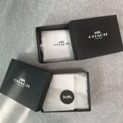 COACHの箱×2 巾着×1