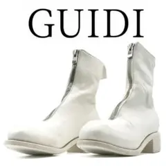 【未使用展示品】GUIDI フロントジップ アンクルブーツ 36サイズのサムネイル