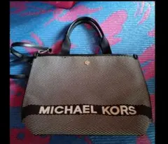 MICHAEL KORS チェック柄 ショルダーバッグ