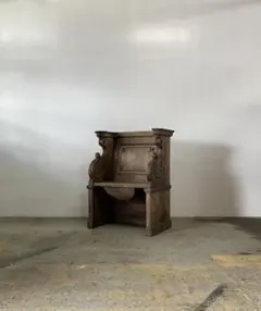 フランス アンティーク Church Chair チャーチ チェア 教会 ベンチ