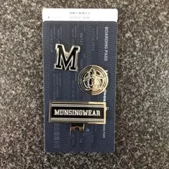 Munsingwear ゴルフマーカー Mとペンギンの2個付