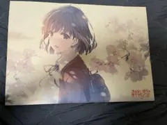 劇場版 冴えない彼女の育てかた Fine B2クリアポスター 購入特典】劇場版 冴えない彼女の育てかたFine 描き下ろしB2クリア
