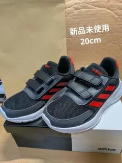 adidas Tensaur Run C ブラック/オレンジ