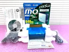 【希少ほぼ新品！】I-O DATA MOC2-U640R MOドライブ USB