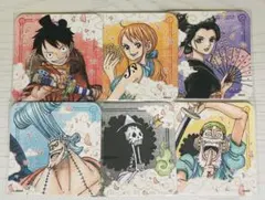 アートコースター ワンピース ルフィ ナミ ロビン