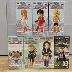 ワンピース　ワールドコレクタブルフィギュア　7体セット　新品未開封品