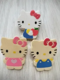 ハローキティ　ダイカットクリップ　３種類