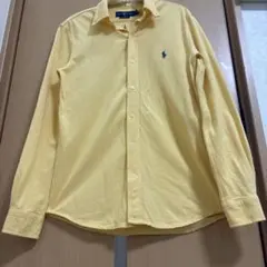 Ralph Lauren イエロー 長袖シャツ M