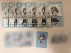 カラフルピーチ るな まとめ売り ブロマイド トランプ グミカード