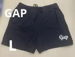 GAP ロゴ ショートパンツ(ユニセックス) ブラックのサムネイル