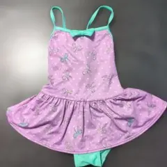 紫色水着　サイズ105〜115