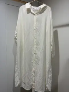 ジェラートピケ 新品　シャツワンピース