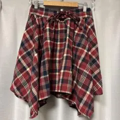 ア*オ様 チェックスカート