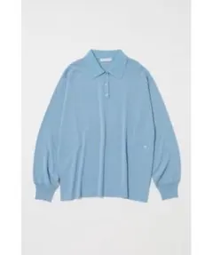 【新品タグ付き】moussy マウジー ボーダーニットポロシャツ MOUSSYのサムネイル