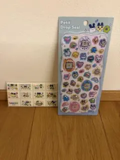 正規品　プチドロップシール　たまごっち＆チョコブロックシール