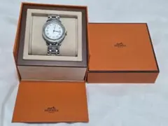 エルメス　クリッパー　時計　自動巻き　落札後購入者名伝えます　銀座本店のサムネイル