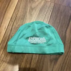 セントラルスポーツ 水泳帽 Lサイズ 緑　記名なし！