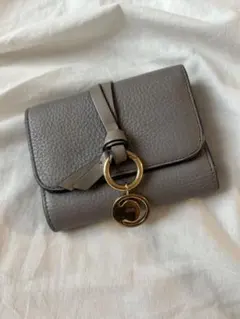 美品 COACH ジョージー スモール ウォレット ライラックパープル COACH コーチ ジョージー スモール ウォレット 財布 ライラック