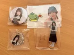 森田ひかる 櫻カフェ アクスタ キーホールダー 缶バッジ トレカ まとめ売り