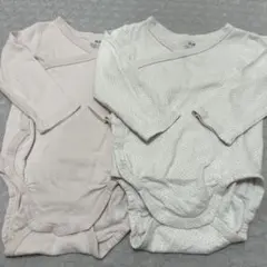 H&M ベビー肌着 2枚セット (68cm)