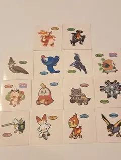 ポケモン デコキャラシール 14枚セット