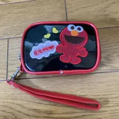 Sesame Street エルモ ポーチ ストラップ付のサムネイル