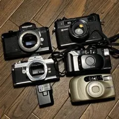 ジャンクカメラ フィルムカメラ 6点まとめ売りのサムネイル