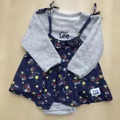 Buddy Lee ロンパース 花柄ビスチェ セット 80 薄手ロンパース 春秋