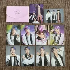 BTS magic shop 公式グッズ　ミニフォト ジン コンプリート セット