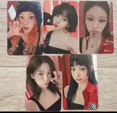 ルセラフィム SPAGHETTI bdm 　五枚トレカ