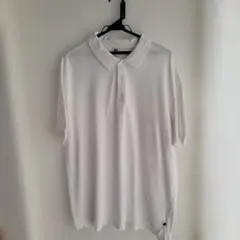 【GAP 】FACTORY STORE ホワイトポロシャツ XL 綿100％のサムネイル