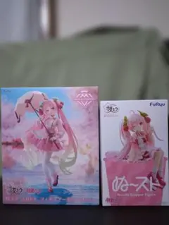 桜ミク 初音ミク ぬーどるストッパー AMP＋ フィギュア 桜ドレスver.