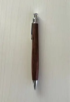 No.38ハンドメイド木軸シャーペンブラジリアンローズウッド(ハカランダ) ⑫Aハンドメイド木軸シャーペンブラジリアンローズウッド