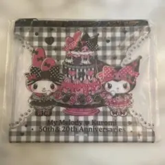 《新品》My Melody & Kuromi フラットポーチ