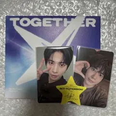 txt テヒョン　大阪　京セラドーム　トレカ２枚セット　ソロ盤CD・おまけ付き