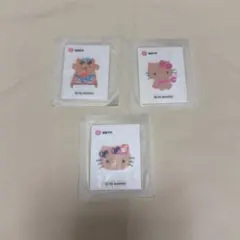 韓国 オリヤン ベーグルチップ ハローキティ ポムポムプリン シール 3枚セットのサムネイル