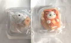 シルバニアファミリー キラキラくじ ハッピースイーツ G賞 ラテネコ ゆきヒョウ