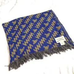 used ヴィヴィアンウエストウッド　ストール　ショール　シルク混　日本製