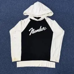Number (N)ine パーカー 05AW ハイスト期 黒白　サイズ3のサムネイル