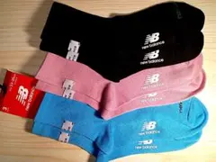 ニューバランスnew balance ソックス 3足セット 23-25cm