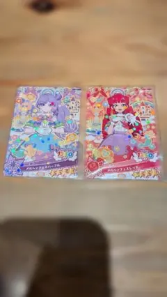 ※本日限定価格※　おねがいアイプリ　表彰状　エマ ナナ メルヘンフェス 2枚