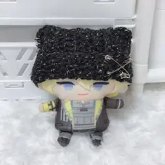 【現品販売】ラメブラック にじぱぺ ぬい帽子 猫耳帽子 ニット帽 編み物